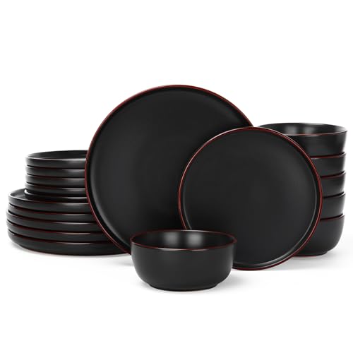 Mercury 18 Piece Stoneware Dinnerware Set
