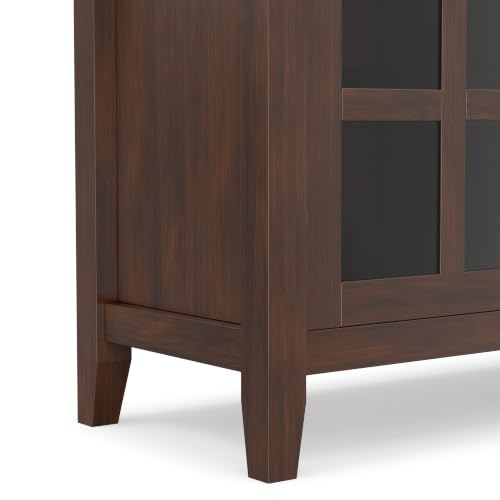 Artisan 38" Wide Solid Wood Cabinet in Russet Brown