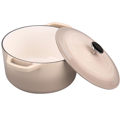 Enameled Cast Iron Dutch Oven Pot with Lid