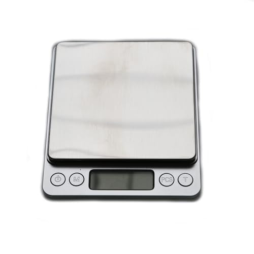 Large 3kg 6.6lb Kitchen Scale w 0.1g