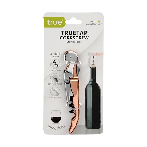 Truetap Double Hinged Waiter's Corkscrew Wine Opener