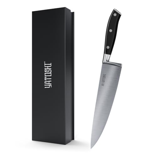 Yatoshi Black Chef Knife (12 Ounce)
