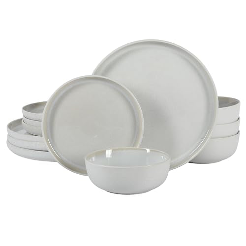 Tahoe Sunset 12 Piece Stoneware Reactive Glaze