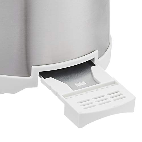 2 Slice Cool Touch Stainless Steel Toaster with 7 Browning Settings