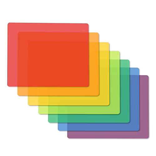 Plastic Cutting Boards for Kitchen (7 Count)
