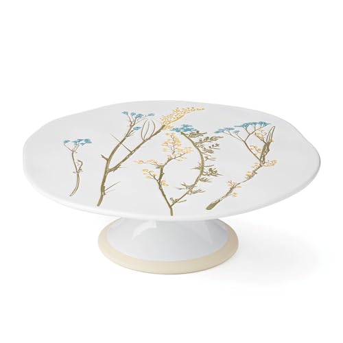 896610 Wildflowers Cake Plate