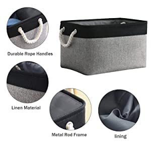 Storage Cubes with Handles