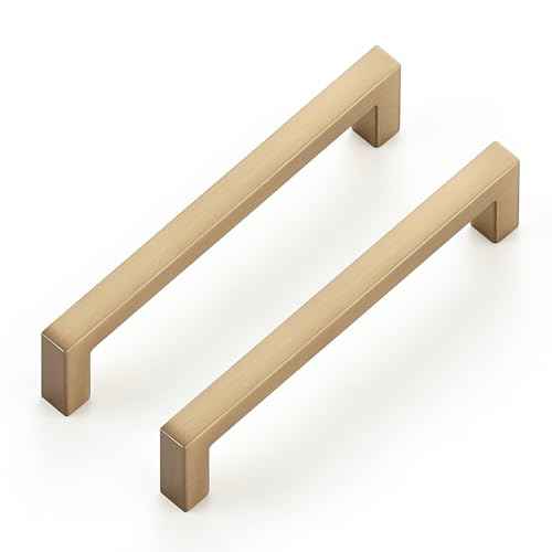 Champagne Bronze Cabinet Handles Cabinet Pulls 3 (5 Count)