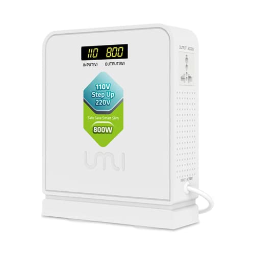 Voltage Converter 110v to 220v Step Up 800W Use Asia and Europe to US
