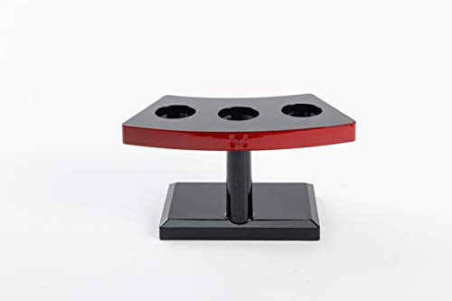 Japanese Style Temaki Sushi Roll Holder With Three Compartments Holes