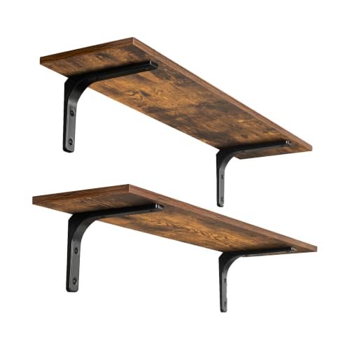 Long Wall Shelves (2 Count)