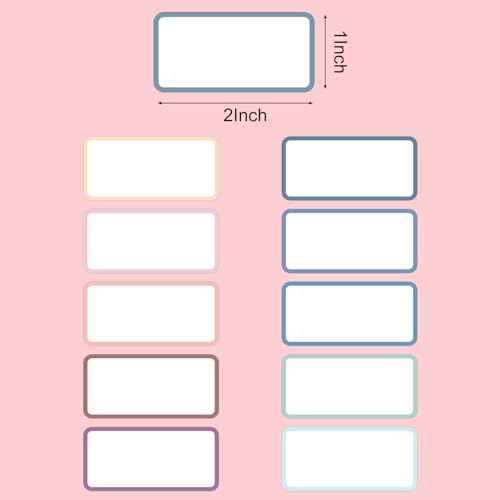 1000 Removable Freezer Labels (1000 Count)