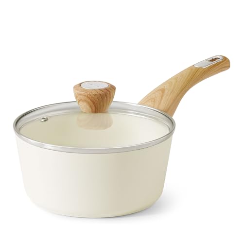 Ceramic Nonstick Sauce Pan with Lid