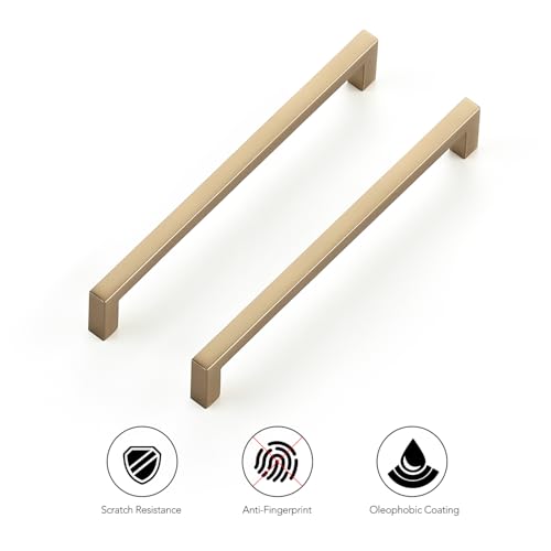 Champagne Bronze Cabinet Handles Cabinet Pulls 6 (15 Count)