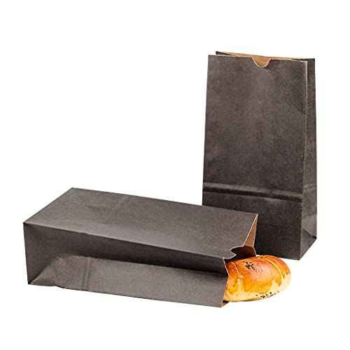 Bag Tek 6lb Paper Bags 100 Disposable Lunch Bags (100 Count)