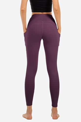 Butt Lifting High Waist Leggings for Women Buttery Soft Yoga Pants with Pockets Moisture