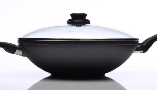 12.5" 5.3Qt Wok HD Nonstick Diamond Coated Aluminum Wok