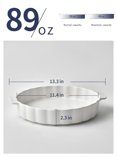 Ceramic Pie Pan For Baking