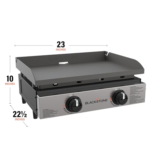 1666 22” Tabletop Griddle with Stainless Steel Faceplate