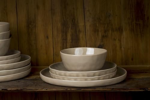 Mars Stoneware Dinnerware Set for 8