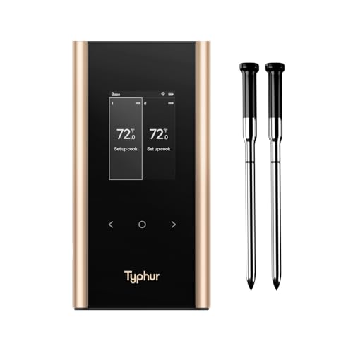 Sync Gold Wireless WiFi Meat Thermometer (2 Count)