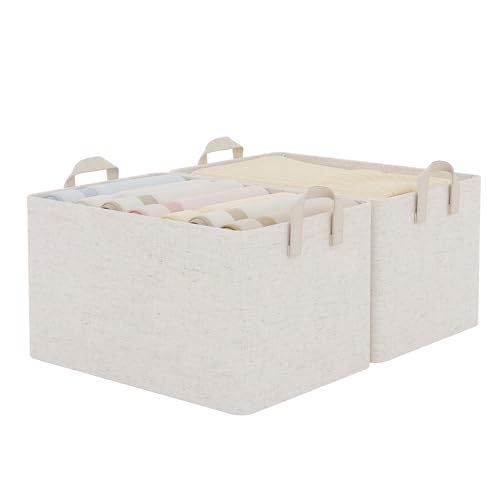 Linen Closet Storage Bins (2 Count)
