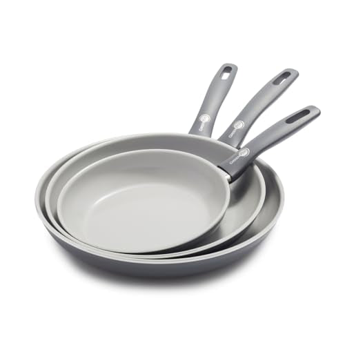 Dover 8” 10” and 12” 3 Piece Frying Pan Skillet Set