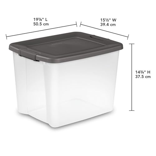 12 Pack 50 Quart ShelfTotes (12 Count)