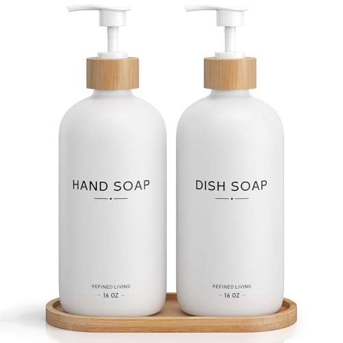 Hand and Dish Soap Dispenser Set (2 Count)