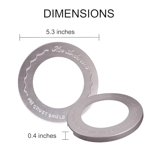 Individual Pie Crust Protector Shields (2 Count)