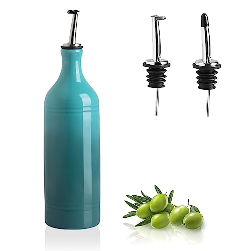 Sweejar Large Ceramic Olive Oil Dispenser Bottle