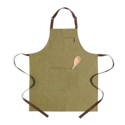 100% Pure Linen Apron