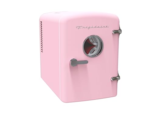 Retro 9 Can Mini Personal Fridge Portable Cooler for Car
