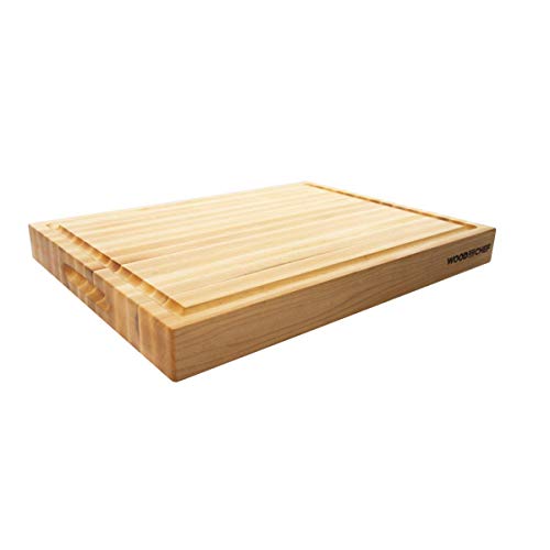 16" Classic Maple Reversible Cutting Board with Juice Groove