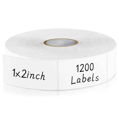 1200 Blank Removable Freezer Labels