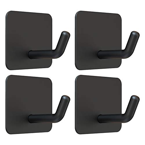 Adhesive Hooks for Shower Wall (4 Count)