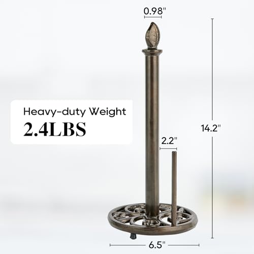 Cast Iron Paper Towel Holder