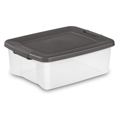 18 Pack Plastic Storage Bins w (18 Count)