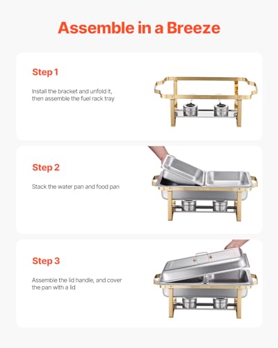 Chafing Dish Buffet Set (4 Count)