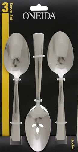 Nocha Everyday Flatware Serving Spoons (3 Count)