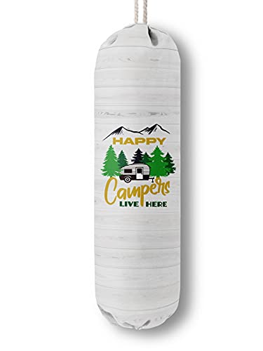 Happy Campers Grocery Bags Holder Organizer