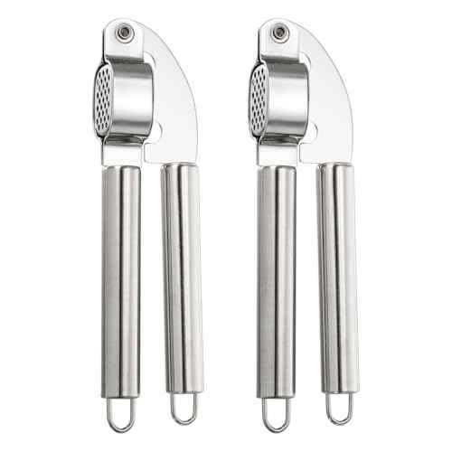 2pcs Garlic Press