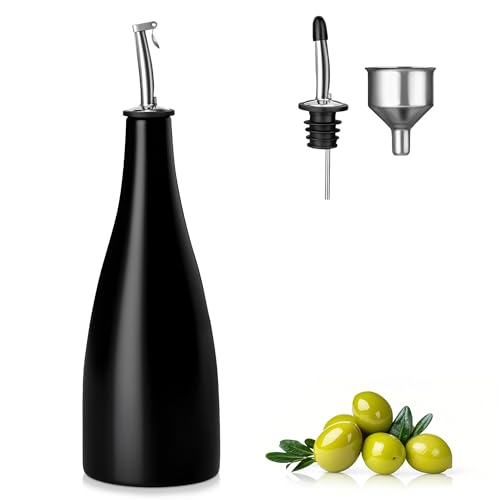 16 Oz Ceramic Olive Oil Dispenser Bottle