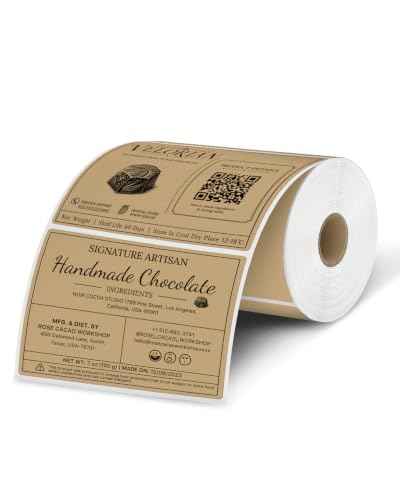4x3 Inch Thermal Labels