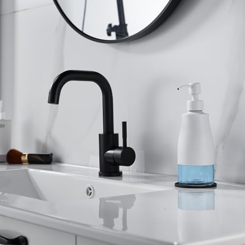 White Soap Dispenser with Coaster and Stickers