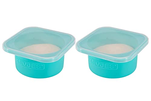 500ml Individual Dough Storage Vessels with Airtight Lid (2 Count)