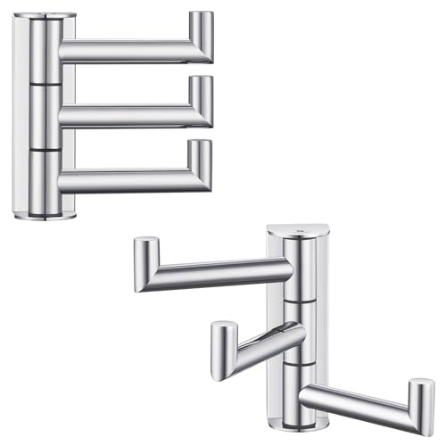 Swivel Towel Hook Polished Chrome (2 Count)
