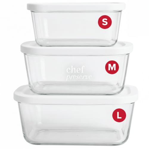 Glass Vacuum Seal Containers for Food Storage