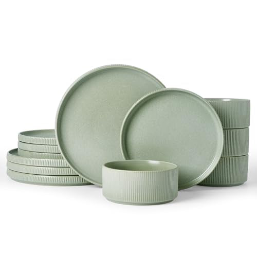 Star Stoneware Dinnerware Set (12 Count)