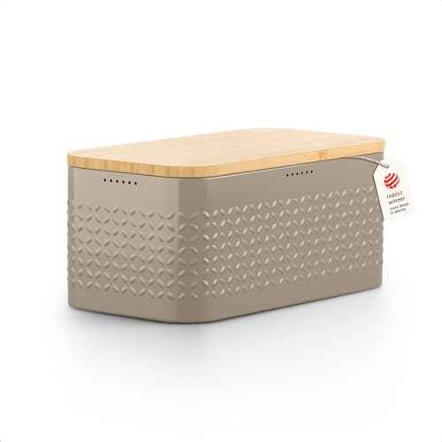 Bread Box I Metal bread box for long lasting freshness with non